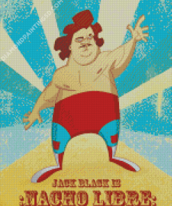 Nacho Libre Diamond Painting