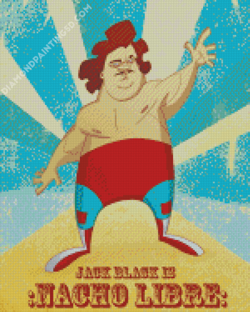 Nacho Libre Diamond Painting