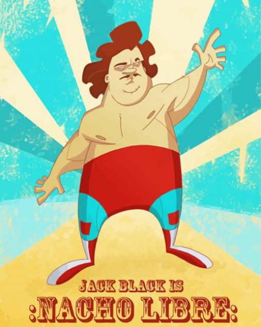 Nacho Libre Diamond Painting