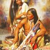 Native American Couple Diamond Painting