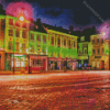 Northampton At Night Diamond Painting