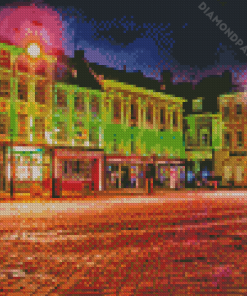 Northampton At Night Diamond Painting