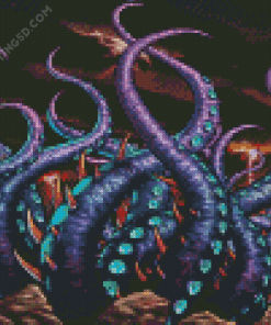 Octopus Tentacles Diamond Painting