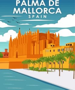 Palma Mallorca Poster Diamond Painting