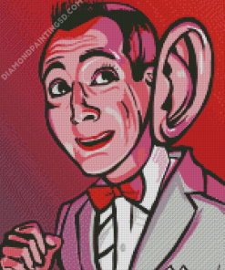 Paul Reubens Caricature Art Diamond Painting