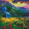 Peaceful Landscape Nature Diamond Painting