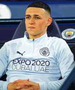 Phil Foden Footballer Diamond Painting