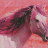 Pink Horse Diamond Painting