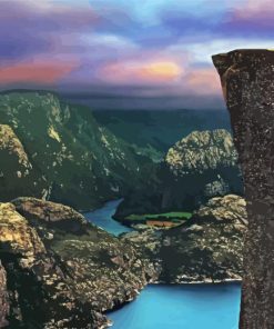 Pulpit Rock Diamond Painting