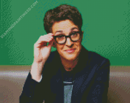 Rachel Maddow Television Presenter Diamond Painting