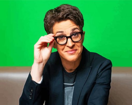 Rachel Maddow Television Presenter Diamond Painting