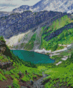 Rawson Lake Alberta Diamond Painting