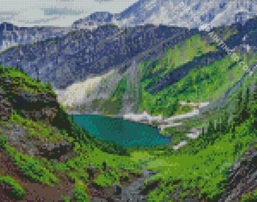 Rawson Lake Alberta Diamond Painting