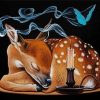 Resting Deer Diamond Painting