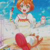 Rin Hoshizora Diamond Painting