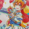 Rin Hoshizora Love Live Diamond Painting