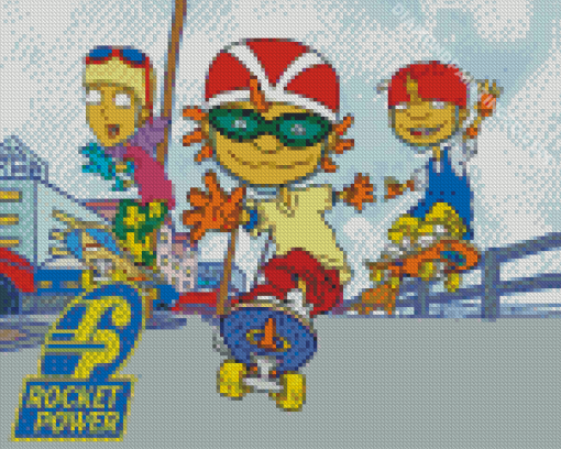 Rocket Power Diamond Painting