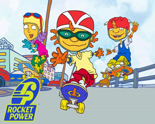 Rocket Power Diamond Painting