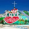 Salvation Mountain California Diamond Painting