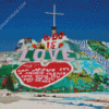 Salvation Mountain California Diamond Painting