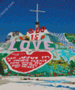 Salvation Mountain California Diamond Painting