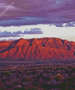 Sandia Mountains Diamond Painting