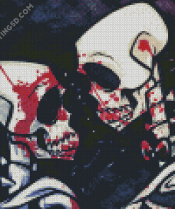 Skeleton Romance Diamond Painting