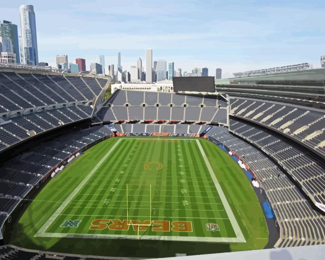 Soldier Field Diamond Painting