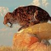 Strong Smilodon Diamond Painting