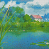 Studio Ghibli Landscape Diamond Painting