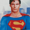 Superman Christopher Reeve Diamond Painting