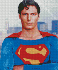 Superman Christopher Reeve Diamond Painting