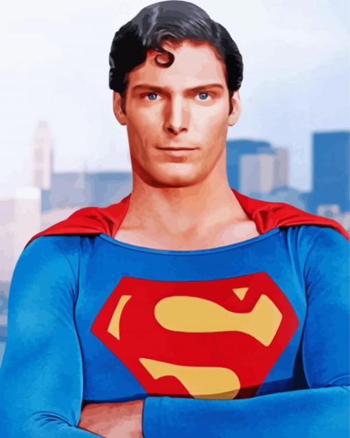 Superman Christopher reeves Diamond Painting