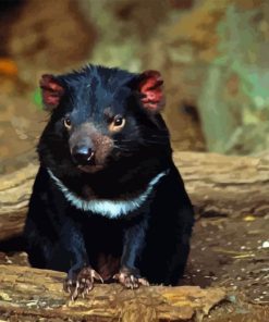 Tasmanian Devil Diamond Painting