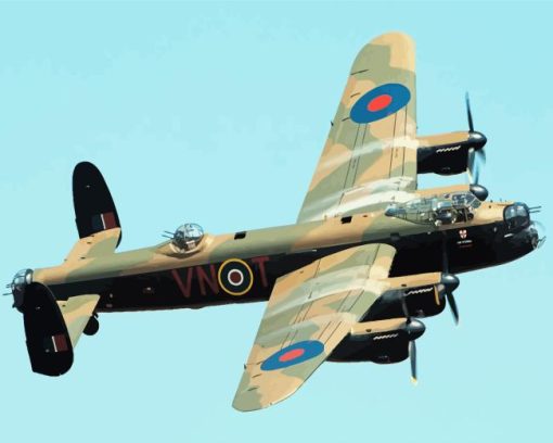 The Avro Lancaster Bomber Diamond Painting