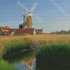 The Cley Windmill Diamond Painting