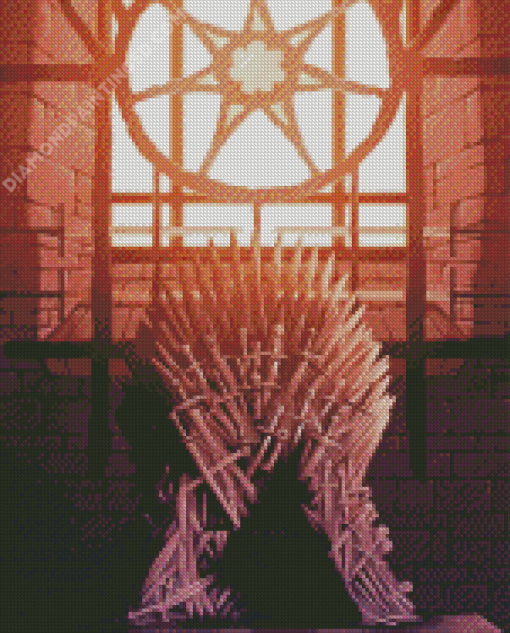 The Iron Throne Art Diamond Painting