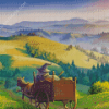 The Shire Landscape Diamond Painting