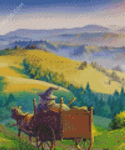 The Shire Landscape Diamond Painting