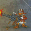 The Soldier Duck Diamond Painting