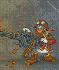 The Soldier Duck Diamond Painting