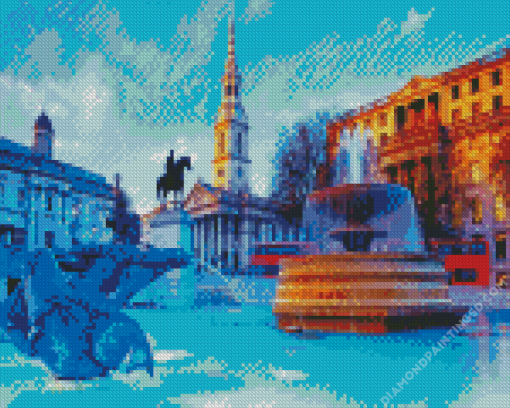 Trafalgar Square Diamond Painting