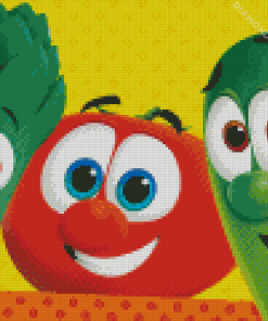 Veggie Tales Diamond Painting