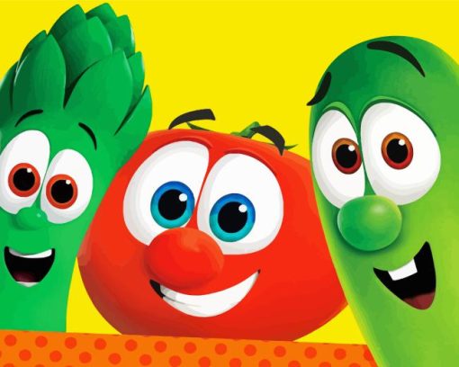 Veggie Tales Diamond Painting