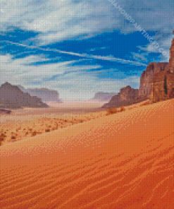 Wadi Rum Reserve Jordan Diamond Painting