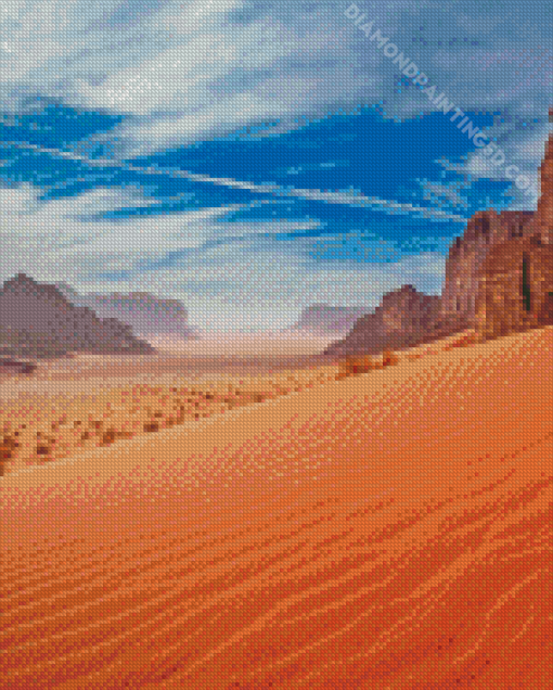 Wadi Rum Reserve Jordan Diamond Painting