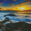 Waimanalo Sunset View Diamond Painting