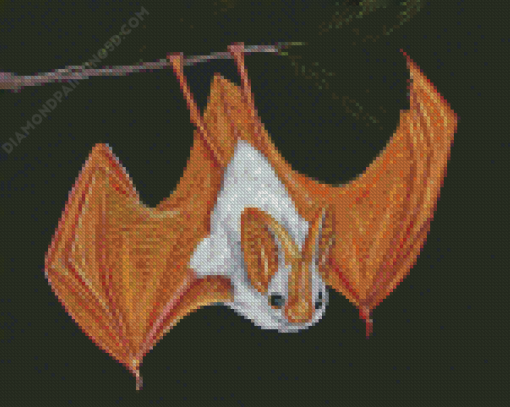 Winged Bat Art Diamond Painting