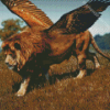 Winged Lion Diamond Painting