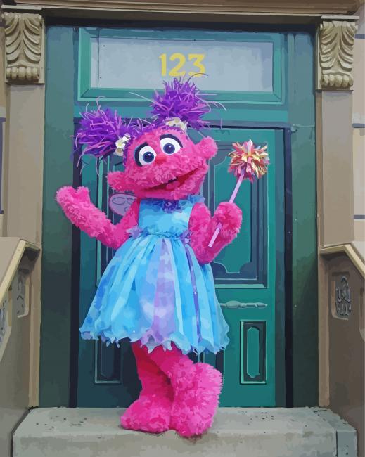 Abby Cadabby From Sesame Street Diamond Painting